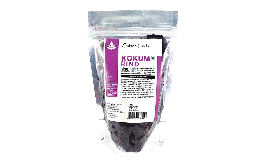 Sattvic foods Kokum Rind    Pack  250 grams